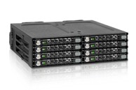 ICY DOCK Panel za pogone MB998SK-B, hot-swap, brava, 8x 2.5" SAS/SATA, crna